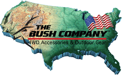 USA 3D Map With Logo & Flag | The Bush Company